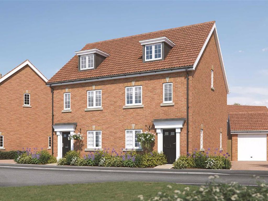 New home, 3 bed semidetached house for sale in Bedford Road, Houghton