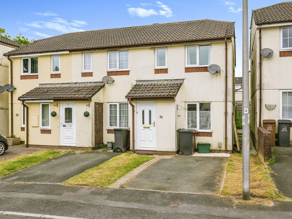 2 bed semidetached house for sale in Village Drive, Plymouth, Devon