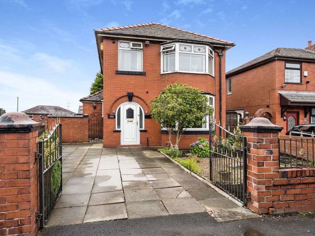 3 bed detached house for sale in Buckley Lane, Farnworth, Bolton, Greater Manchester BL4, £