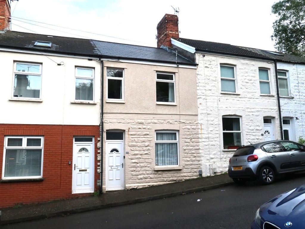 3 bed terraced house for sale in Charlotte Street, Penarth CF64, £