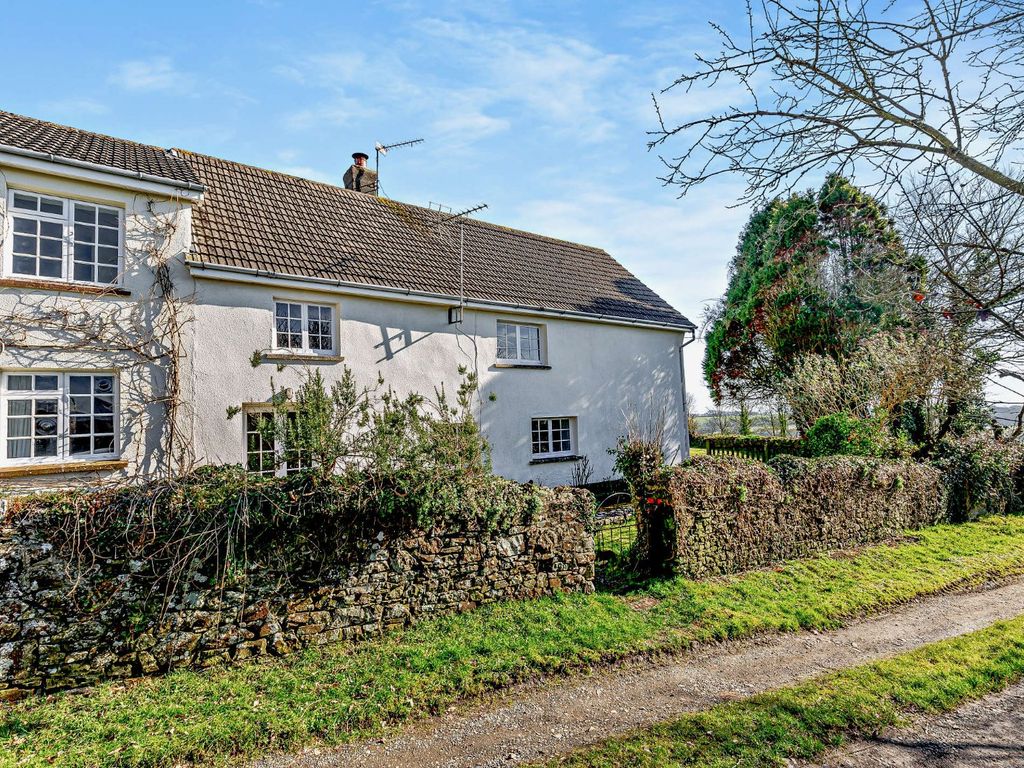 3 bed semidetached house for sale in Dowland, Winkleigh, Devon EX19
