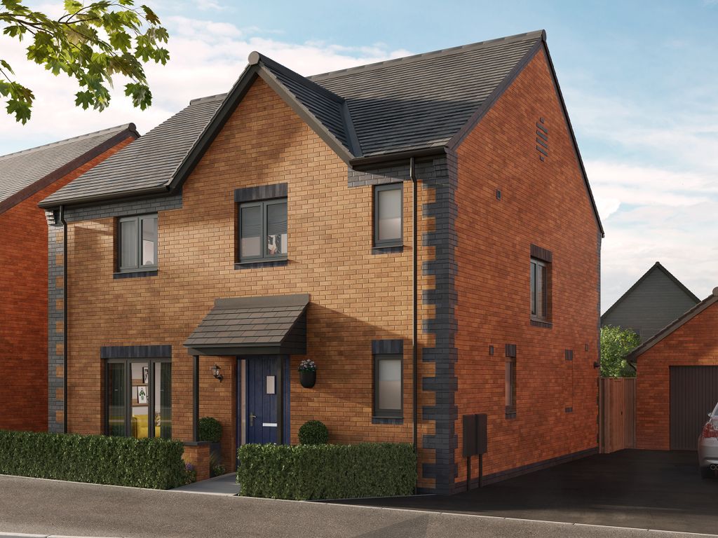 New home, 4 bed detached house for sale in Gallows Hill, Warwick CV34