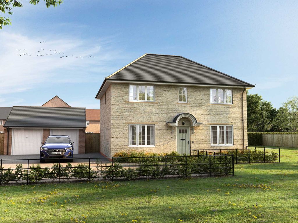New home, 4 bed detached house for sale in "The Dorneywood" at Davids Lane, Filham, Ivybridge