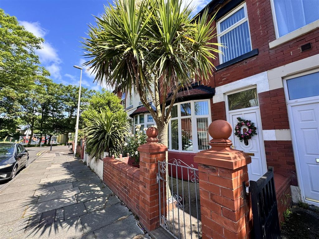 2 bed terraced house for sale in Cromwell Road, Blackpool FY1, £89,950