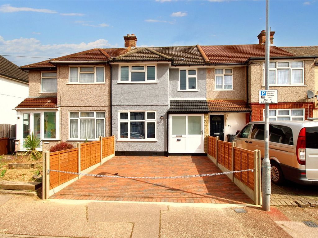 3 bed terraced house for sale in Orchard Road, Dagenham, Essex RM10, £