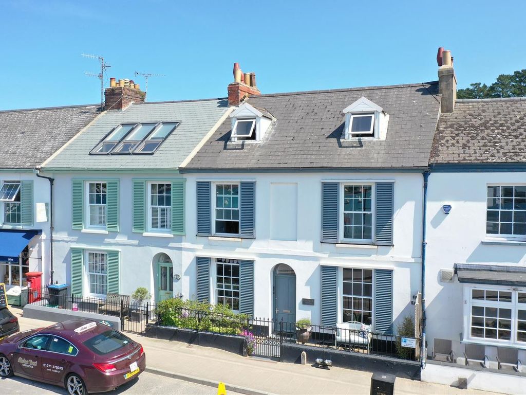 4 bed terraced house for sale in Marine Parade, Instow, Bideford EX39