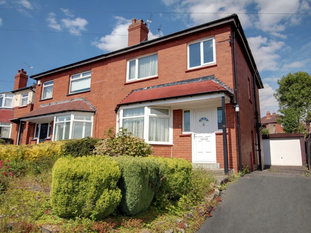 3 bed semidetached house for sale in Wensley Road, Meanwood, Leeds LS7