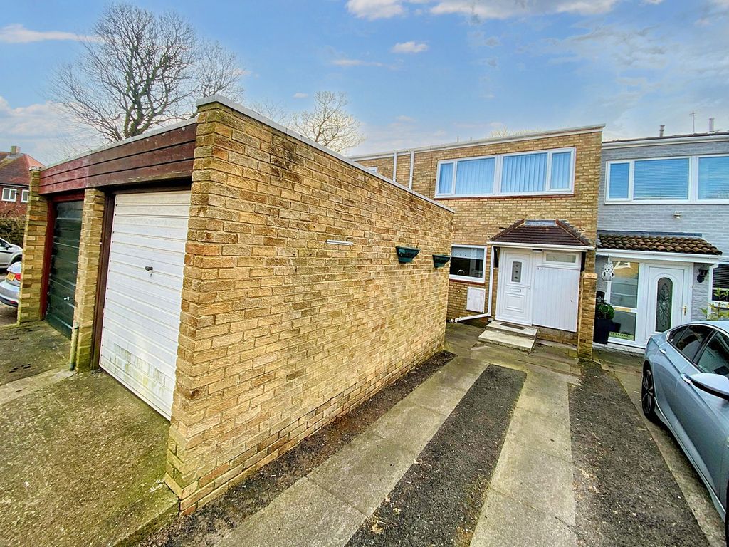 4 bed terraced house for sale in Lanercost Park, Cramlington NE23, £