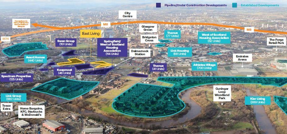 East Living, French Street, Glasgow, Scotland G40  