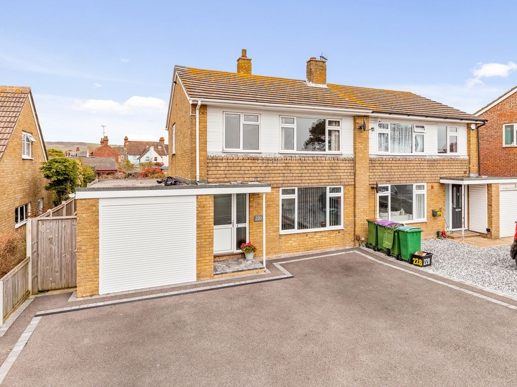 3 bed semidetached house for sale in Shorncliffe Road, Folkestone CT20