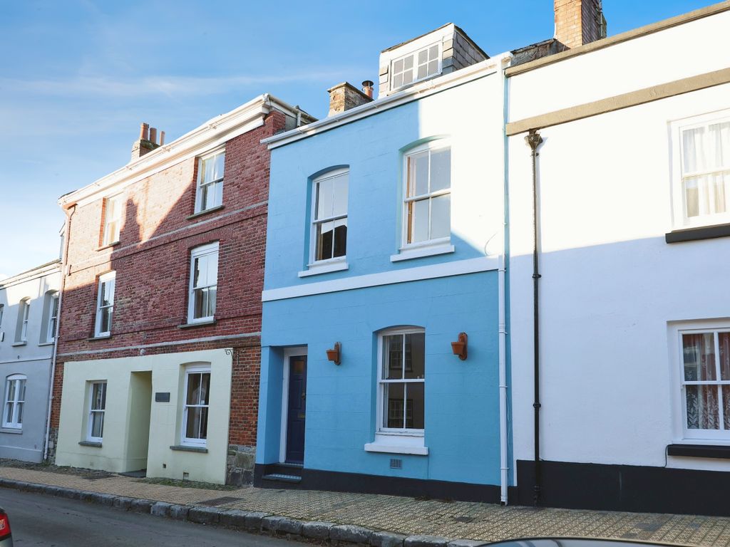 3 bed terraced house for sale in Fore Street, Plymouth PL7, £280,000