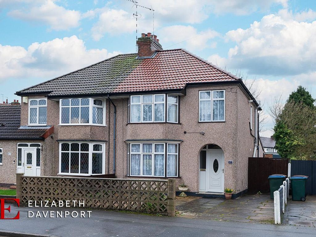 3 bed semidetached house for sale in Woodside Avenue South, Coventry