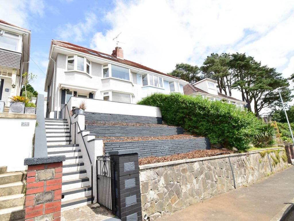 4 bed semidetached house for sale in Lon Cwmgwyn, Sketty, Swansea SA2