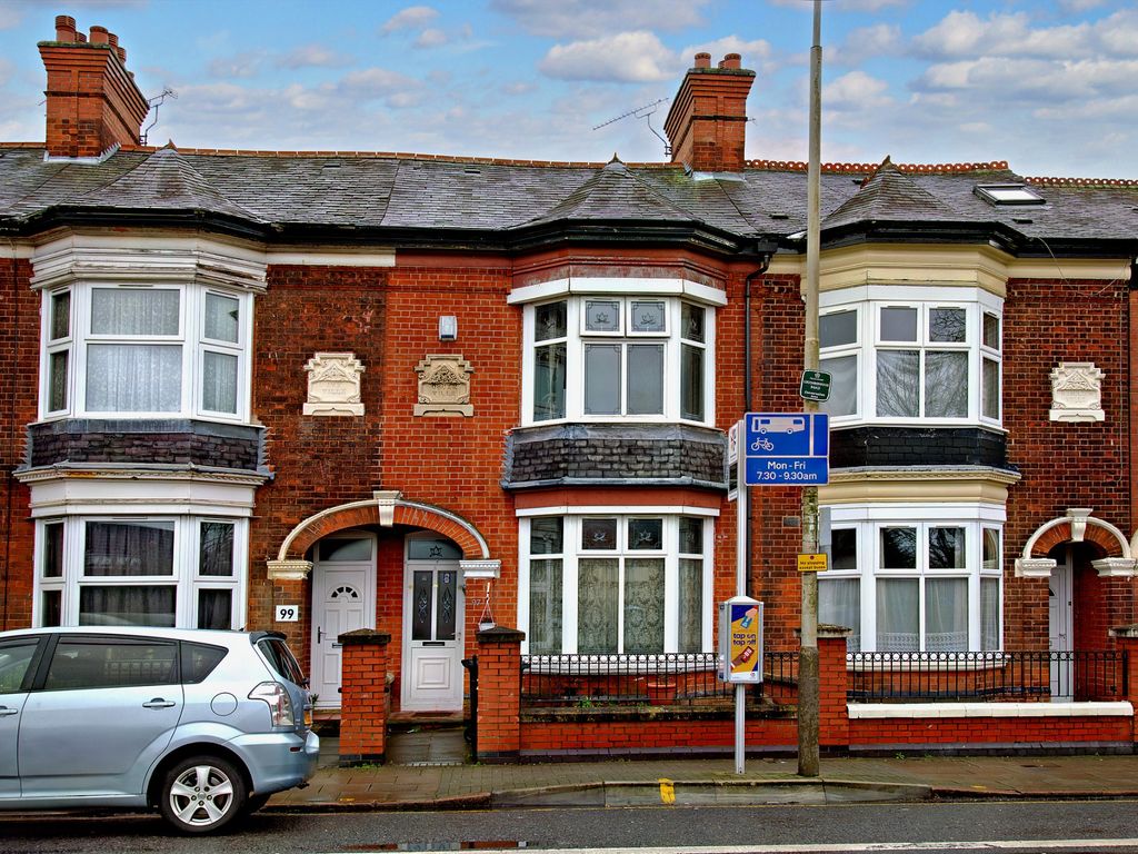 3 bed terraced house for sale in Loughborough Road, Belgrave, Leicester