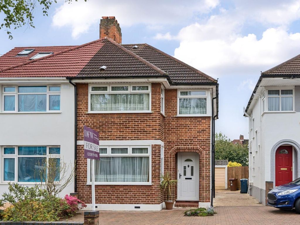 3 bed semidetached house for sale in Mountbel Road, Stanmore HA7, £