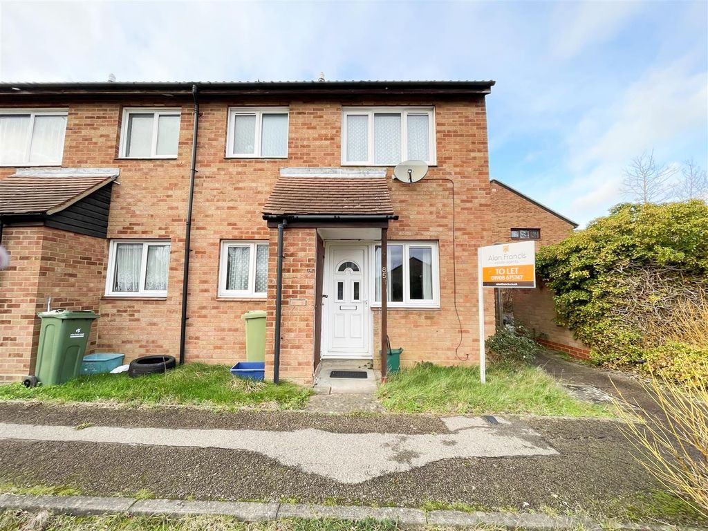 1 bed end terrace house to rent in Clay Hill, Two Mile Ash, Milton