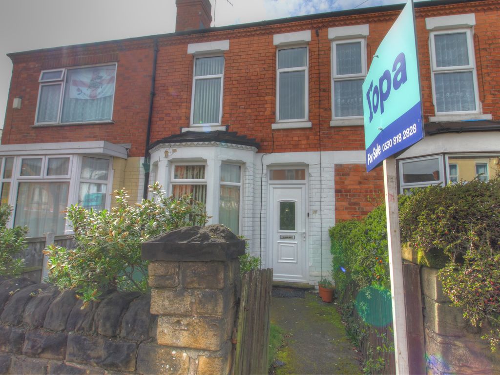 2 bed terraced house for sale in Clarges Street, Bulwell, Nottingham