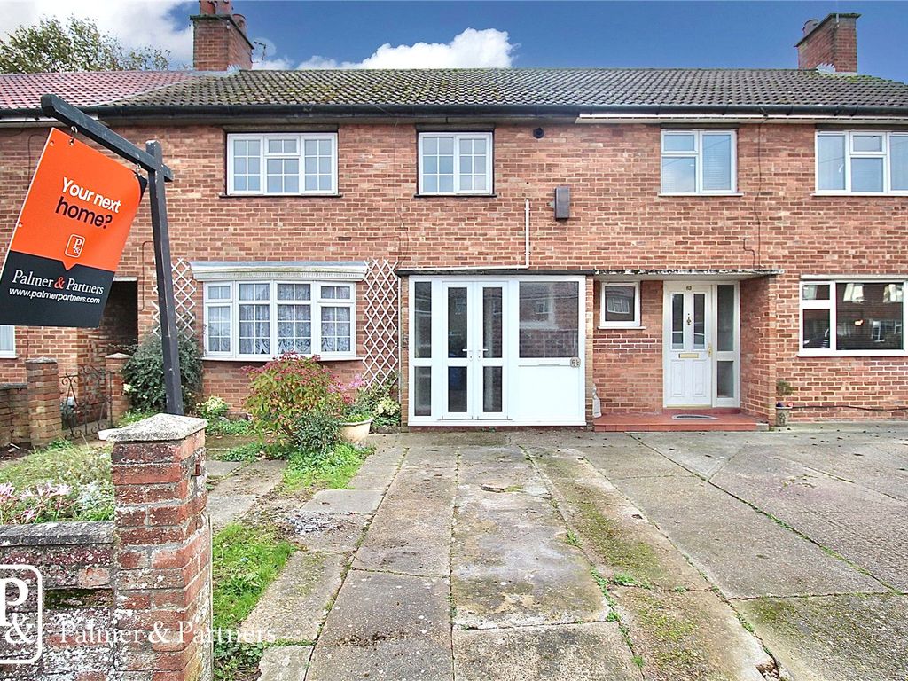 3 bed terraced house for sale in Hawthorn Drive, Ipswich, Suffolk IP2, £220,000 Zoopla