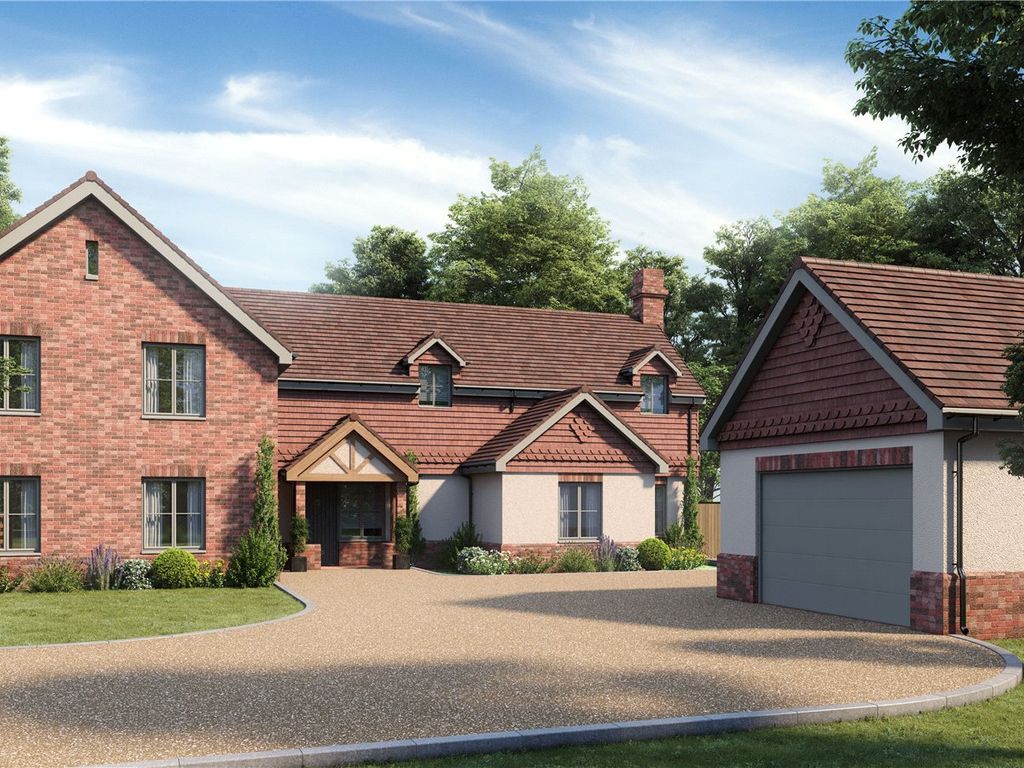 New home, 5 bed detached house for sale in Thurleigh, Woods End, East