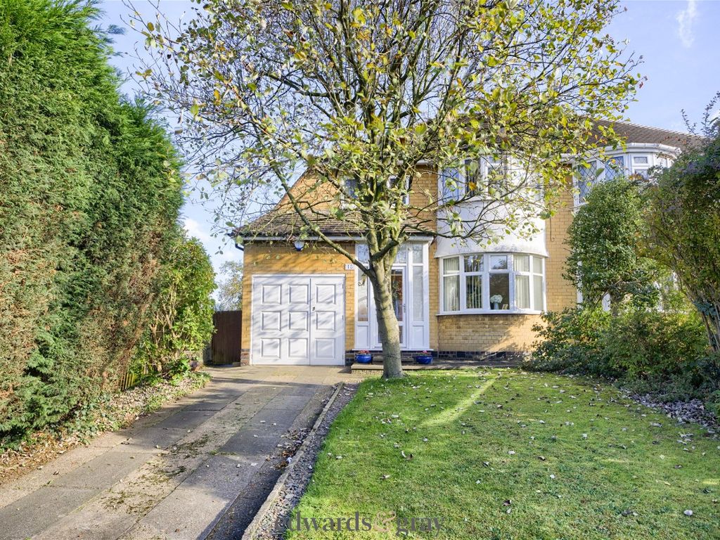 3 bed semidetached house for sale in High Brink Road, Coleshill B46, £