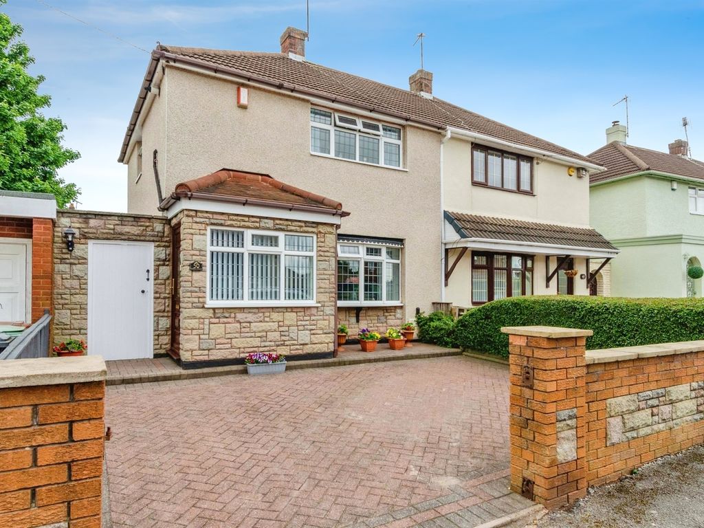 2 bed semidetached house for sale in Monmouth Road, Bentley, Walsall