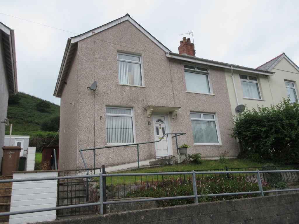 3 bed semidetached house for sale in Hillside Terrace, Bargoed CF81, £