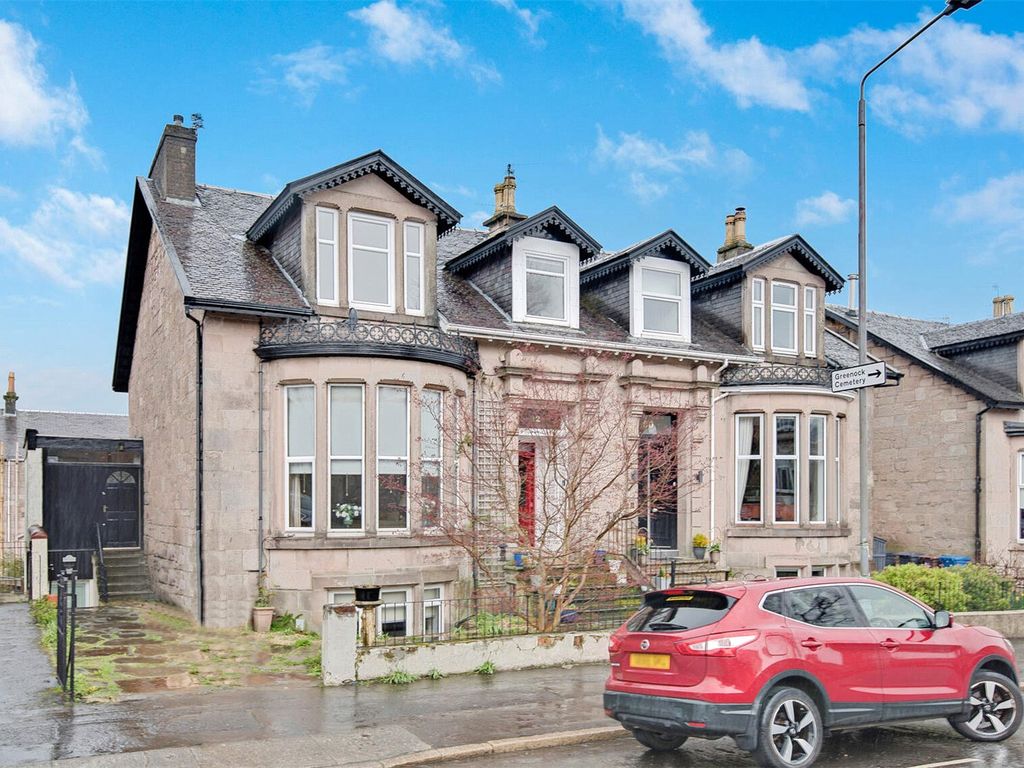 3 bed semidetached house for sale in Finnart Street, Greenock