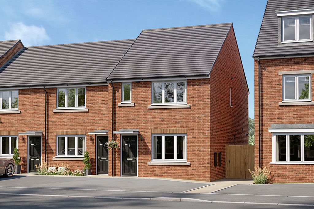 New home, 3 bed property for sale in "The Knightsbridge" at Welsh Road, Garden City, Deeside CH5