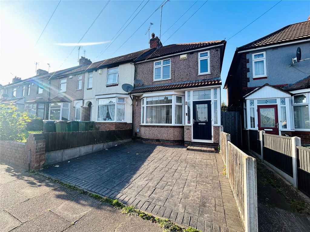 3 bed end terrace house for sale in Rollason Road, Radford, Coventry