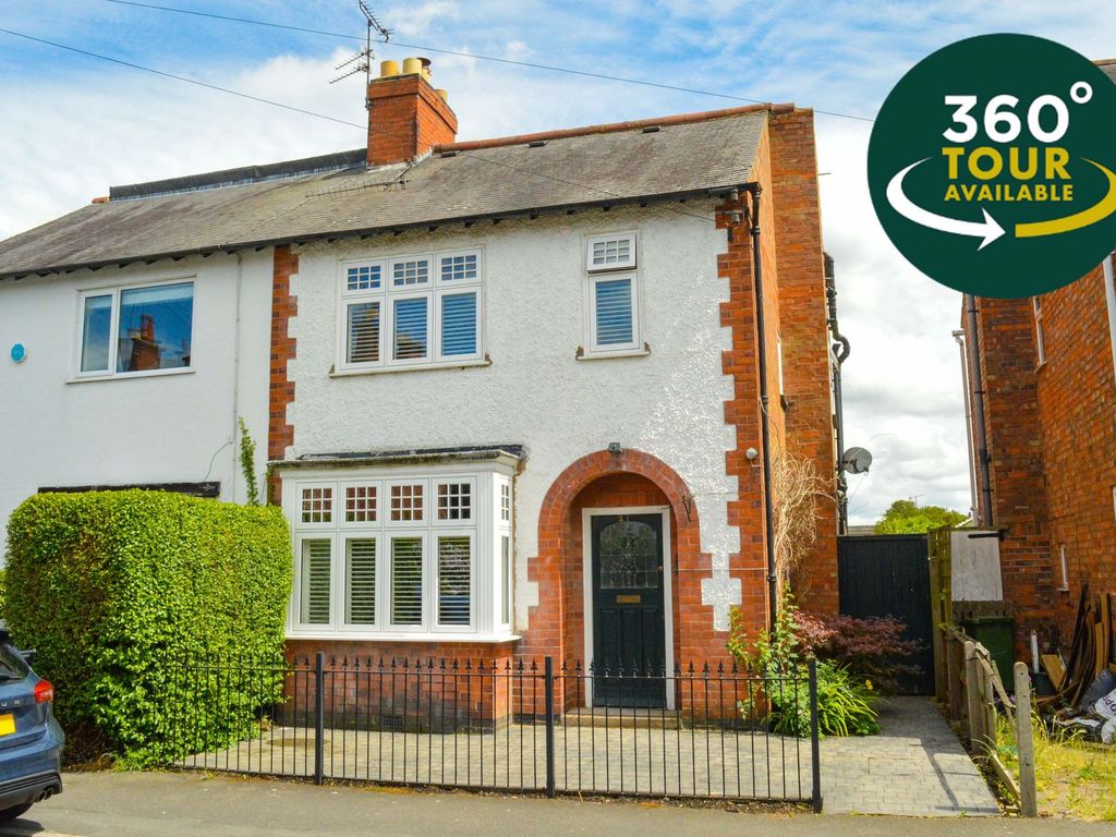 3 bed semidetached house for sale in Gladstone Street, Wigston