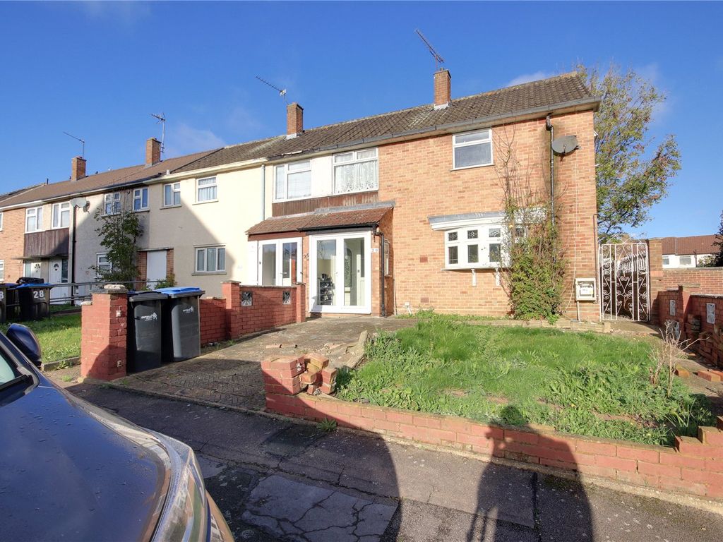 3 bed end terrace house for sale in Bouvier Road, Enfield EN3, £425,000