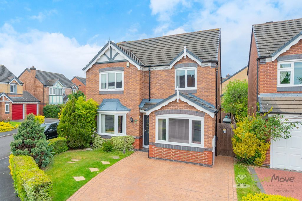 4 bed detached house for sale in Butterwick Drive, Shrewsbury SY1 Zoopla
