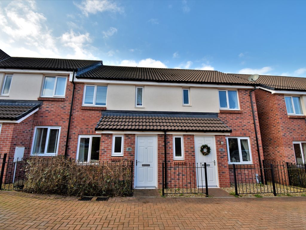 2 bed terraced house for sale in Mulberry Road, Cranbrook, Exeter EX5