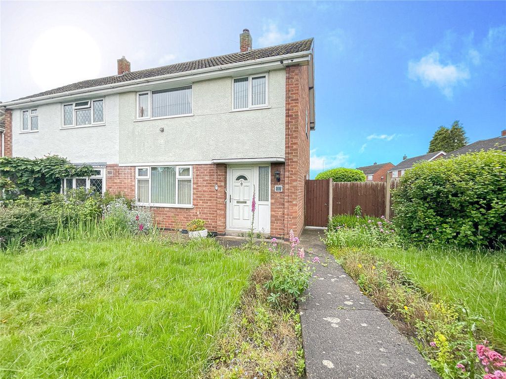 3 bed semidetached house for sale in Argyle Street, Tamworth