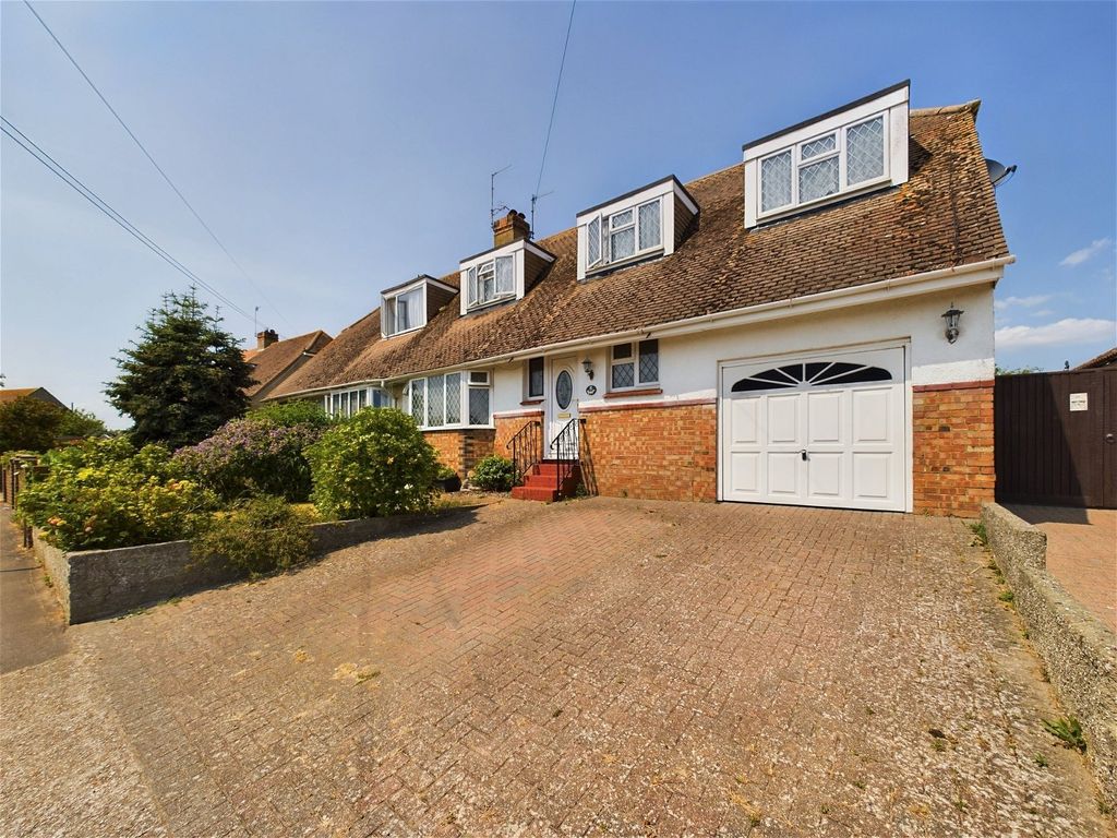 4 bed semidetached house for sale in Hawkins Road, ShorehamBySea