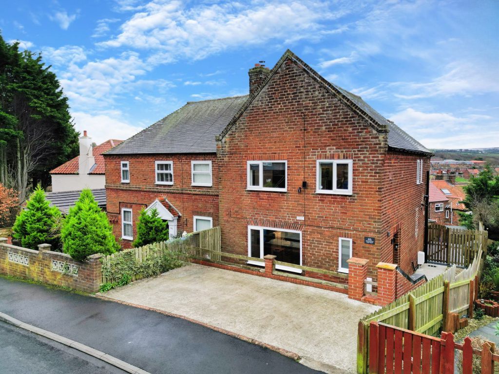 3 bed semidetached house for sale in St. Marys Crescent, Whitby YO22