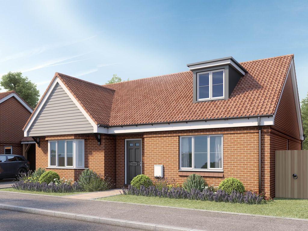 New home, 4 bed bungalow for sale in Crocus Fields, Little Walden Road