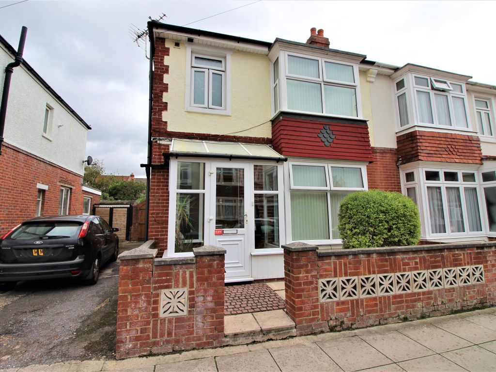 3 bed semidetached house for sale in Idsworth Road, Portsmouth PO3
