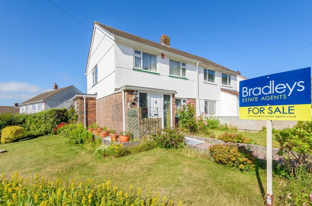 3 bed semidetached house for sale in Stanborough Road, Plymstock