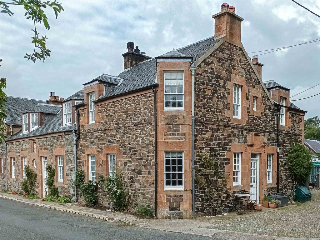 2 bed end terrace house for sale in Crosford, Broughton, Scottish