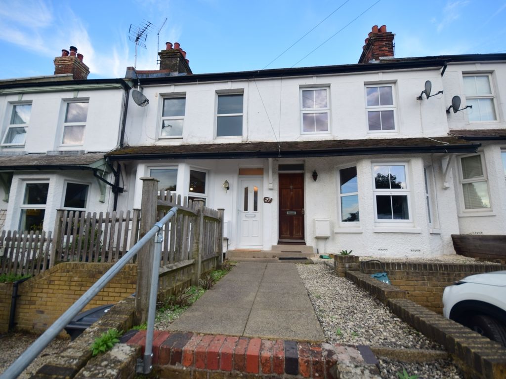 2 bed terraced house to rent in Church Hill, Shepherdswell, Dover CT15