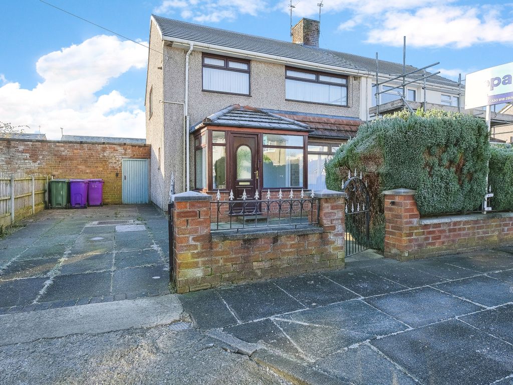 3 bed semidetached house for sale in Westbrook Road, Liverpool L25, £