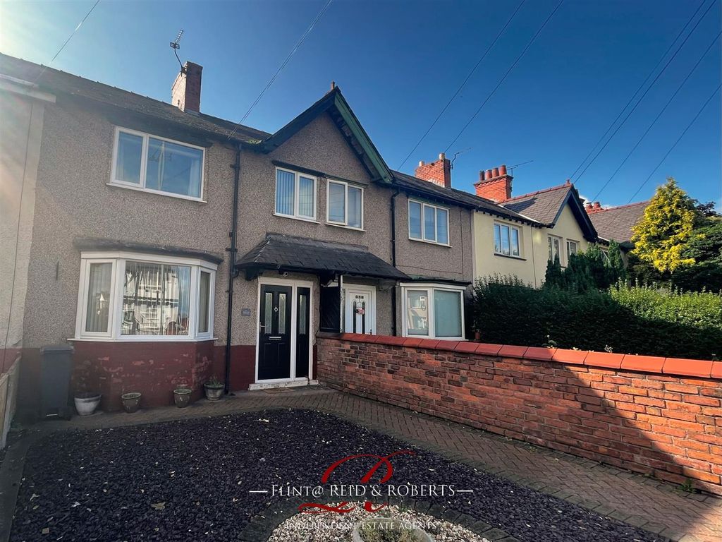 3 bed terraced house for sale in Chester Road, Oakenholt, Flint CH6, £149,950 Zoopla