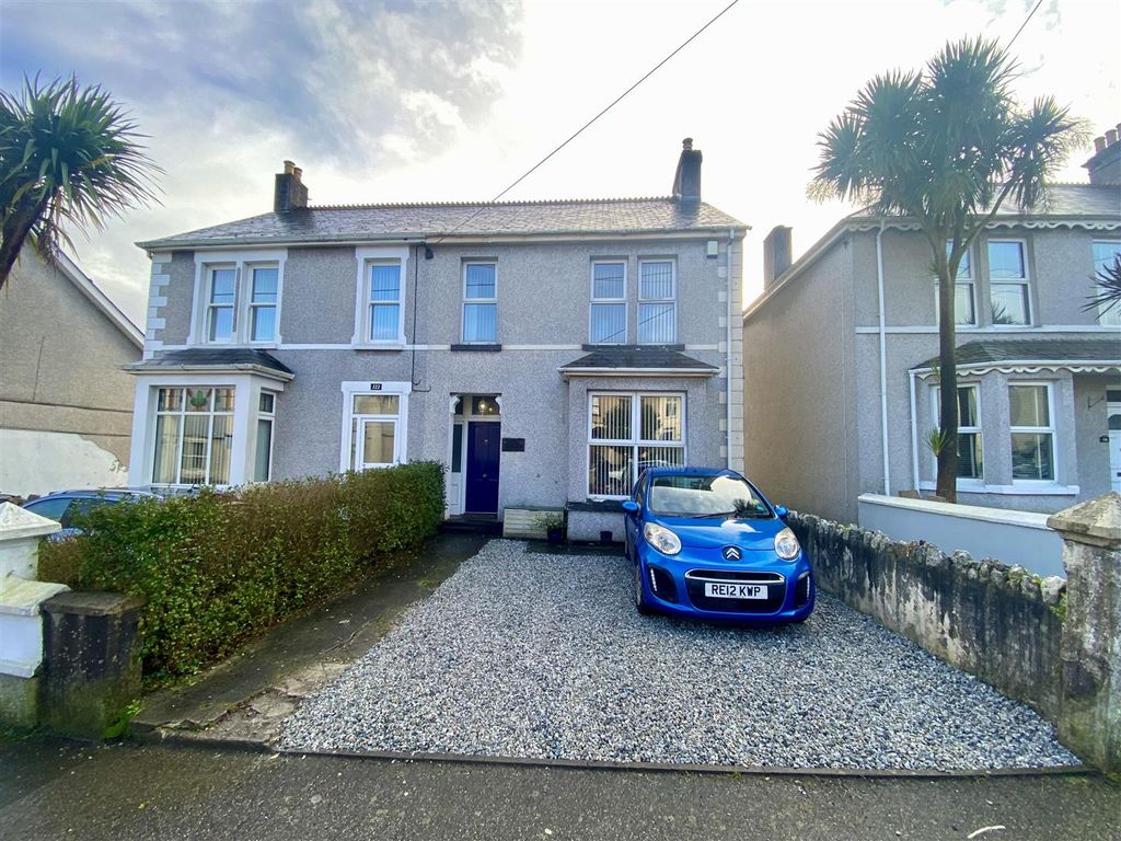3 bed semidetached house for sale in Alexandra Road, St. Austell PL25