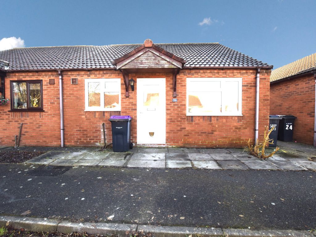2 bed semidetached bungalow for sale in Brian Avenue, Skegness PE25