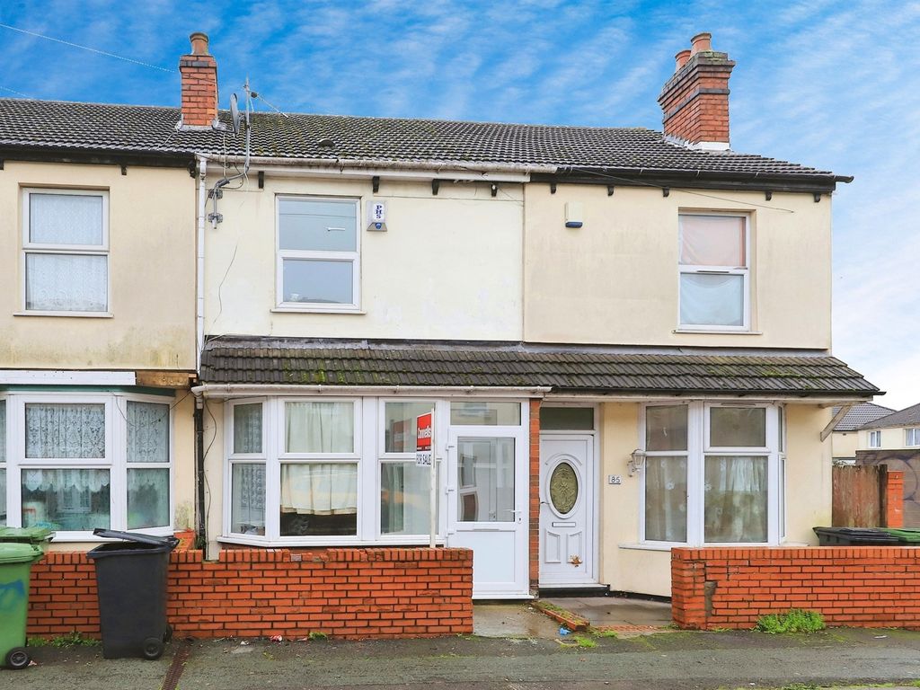 3 bed terraced house for sale in Prosser Street, Wolverhampton WV10, £