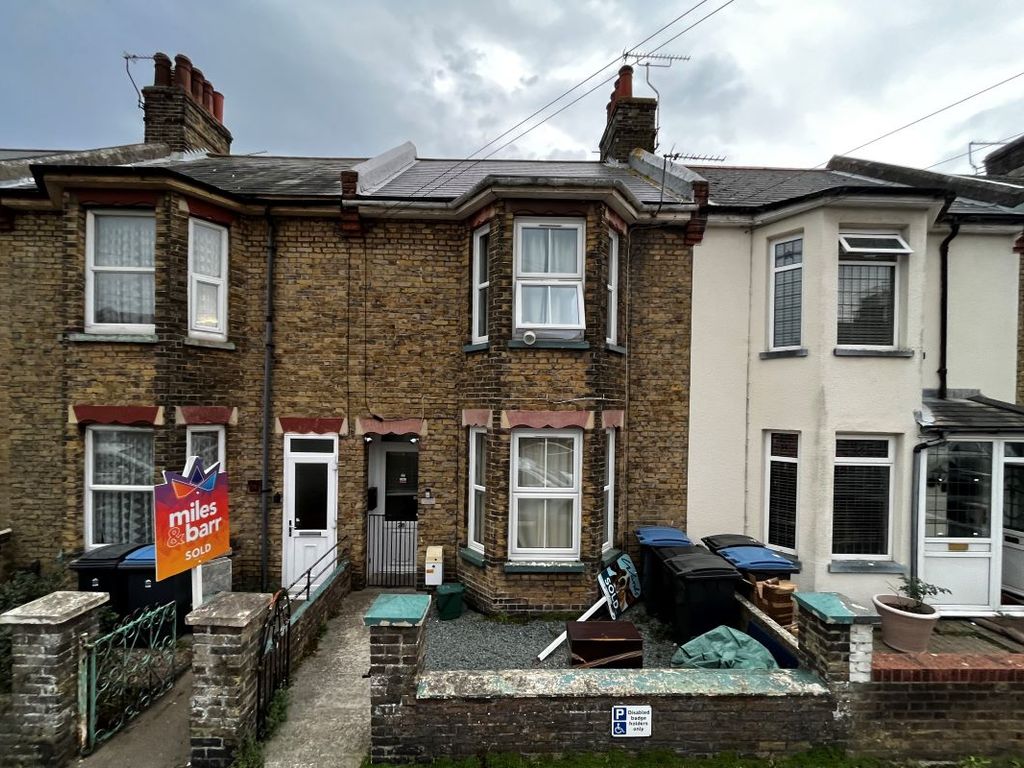3 bed terraced house for sale in 28 Downs Road, Walmer, Deal, Kent CT14