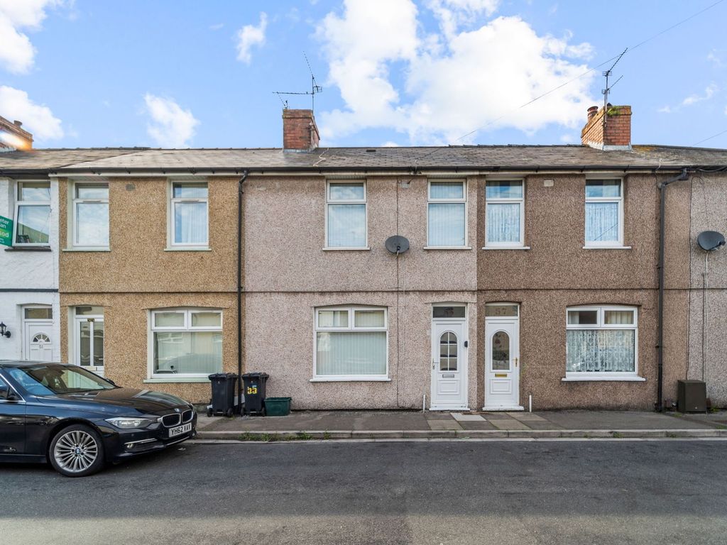 3 bed terraced house for sale in Marshfield Street, Newport NP19, £