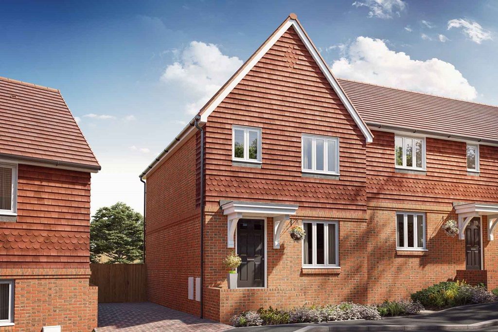 New home, 2 bed semidetached house for sale in "The Beauford Plot 93