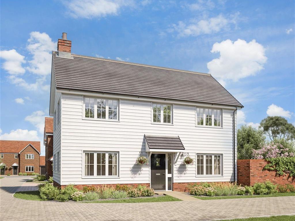New home, 4 bed detached house for sale in Off New Road, East Malling